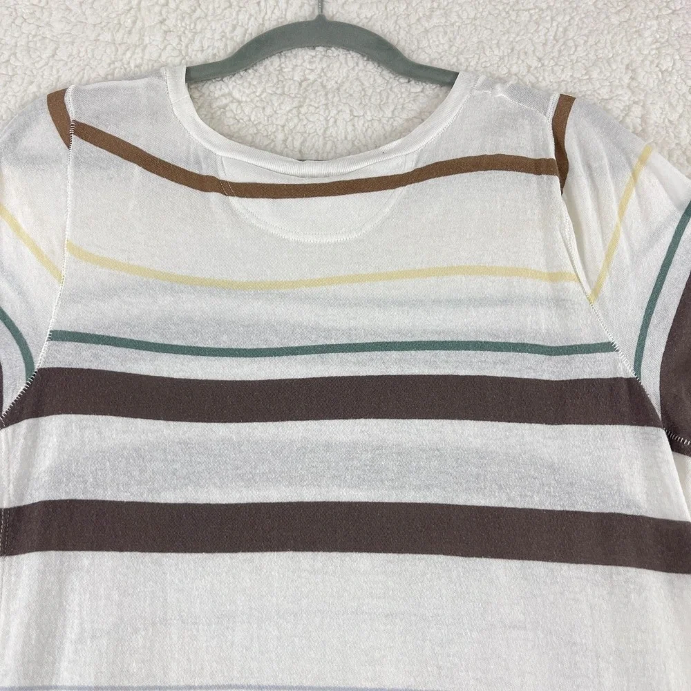 Free People White Too Legit Maxi Side Slit Tunic Dress‎ Womens SS Size Medium